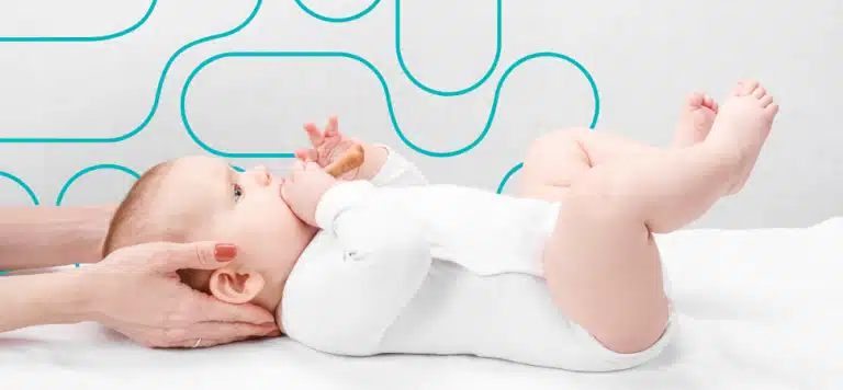 fisioterapia pediátrica em bebê